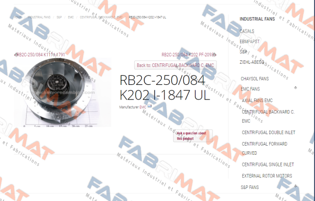 RB2C-250/084 K202 I-1847 Emc