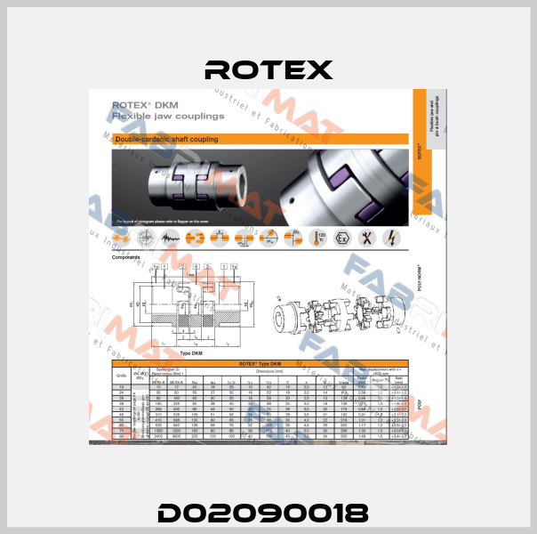 D02090018  Rotex