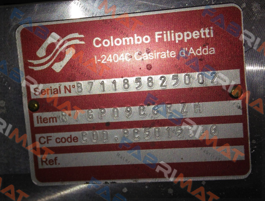 RIGP09-6-310 VRA  Colombo Filippetti