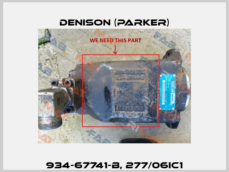 934-67741-B, 277/06IC1 Denison (Parker)
