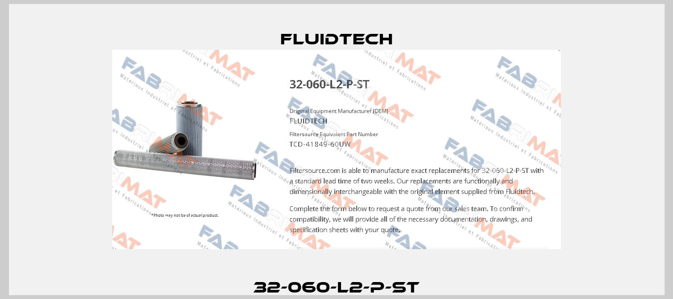 32-060-L2-P-ST Fluidtech