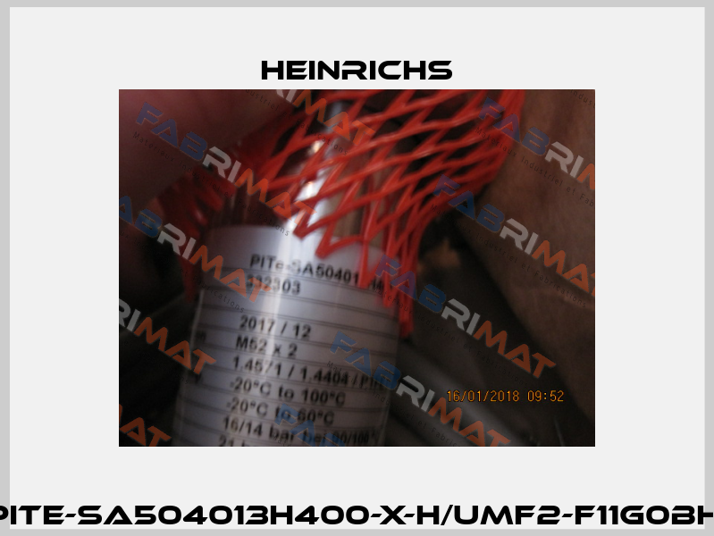 PITe-SA504013H400-X-H/UMF2-F11G0BH  Heinrichs