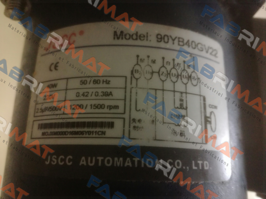 90YB40GV22+90GK25HK JSCC AUTOMATION CO., LTD.