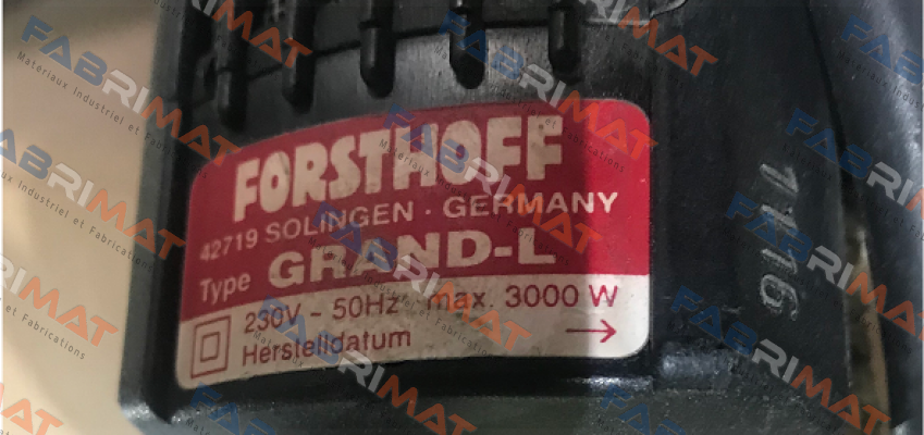 GRAND-L-electronic (Art. 1040)  Forsthoff