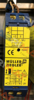UgT-MU   0-100 V DC Müller Ziegler