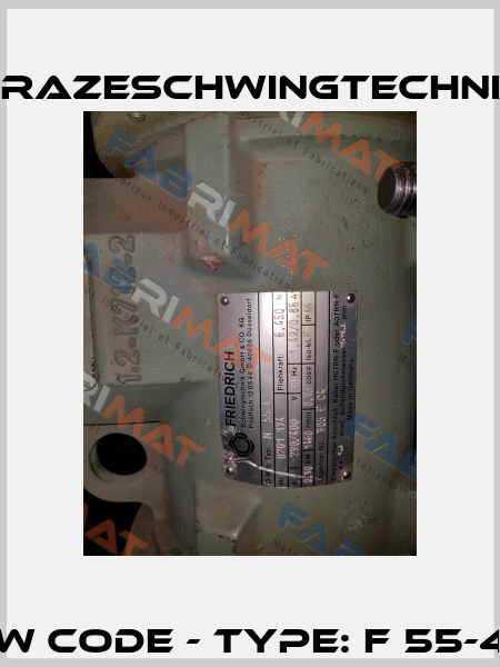 0201 174 - old code, new code - Type: F 55-4-1.2 (Art. Nr. 00100157)  GrazeSchwingtechnik