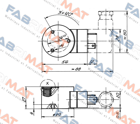 GTA040.524001 24V DC  HAHN-MAGNET (Kendrion)