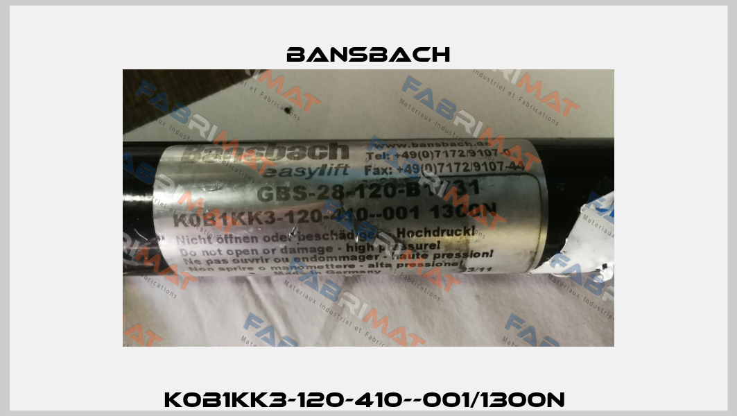 K0B1KK3-120-410--001/1300N  Bansbach
