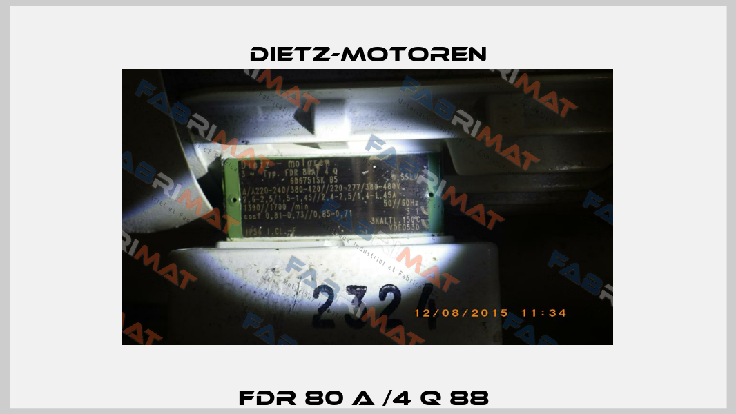 FDR 80 A /4 Q 88  Dietz-Motoren