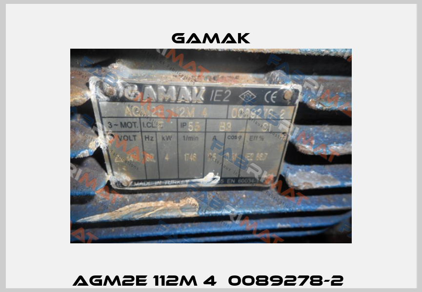 AGM2E 112M 4  0089278-2  Gamak