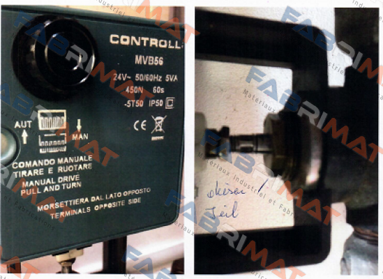 SEALING PART of MVB56  iSMA CONTROLLI