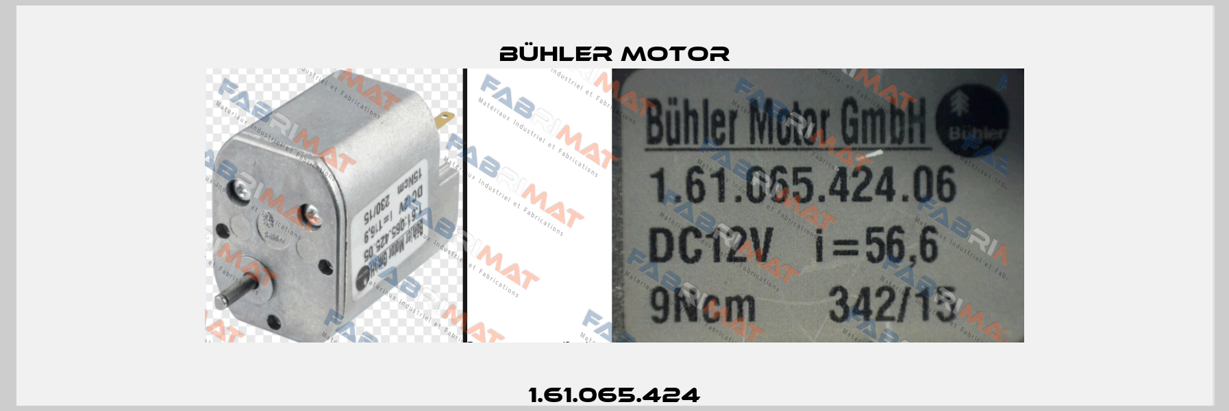 1.61.065.424 Bühler Motor