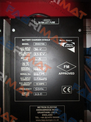 E-30374-SU-4 Metron Eledyne Ltd