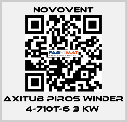 AXITUB PIROS WINDER 4-710T-6 3 KW  Novovent