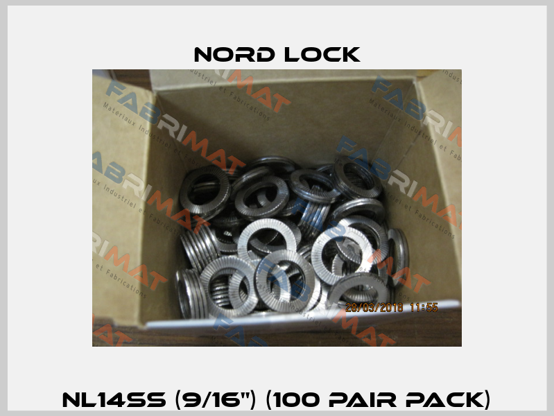 NL14ss (9/16") (100 pair pack) Nord Lock