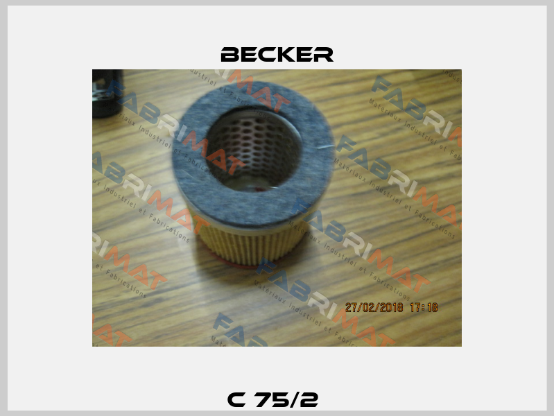 C 75/2  Becker