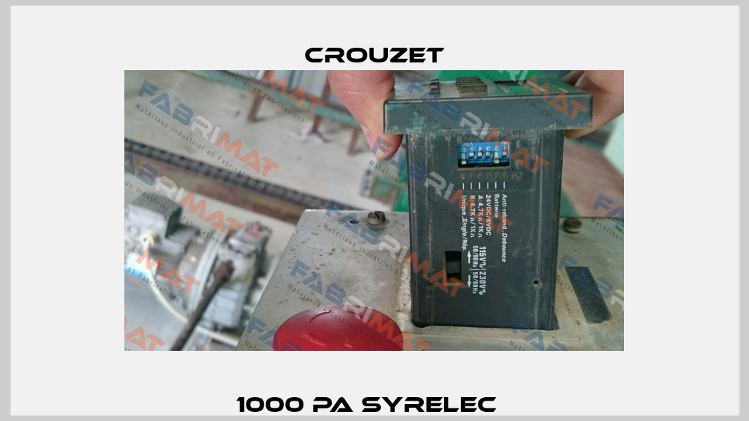 1000 Pa Syrelec   Crouzet