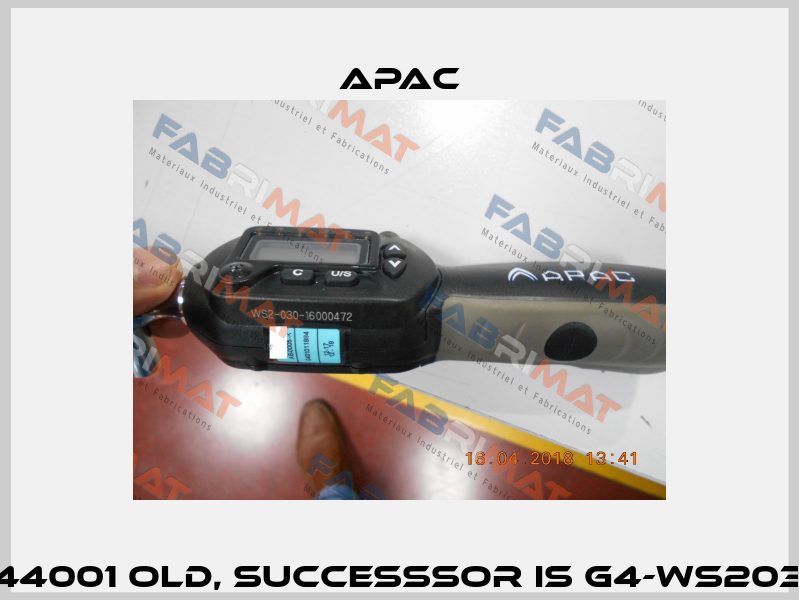 G4-R44001 old, successsor is G4-WS2030CN   Apac