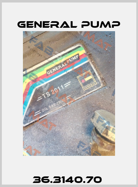 36.3140.70  General Pump