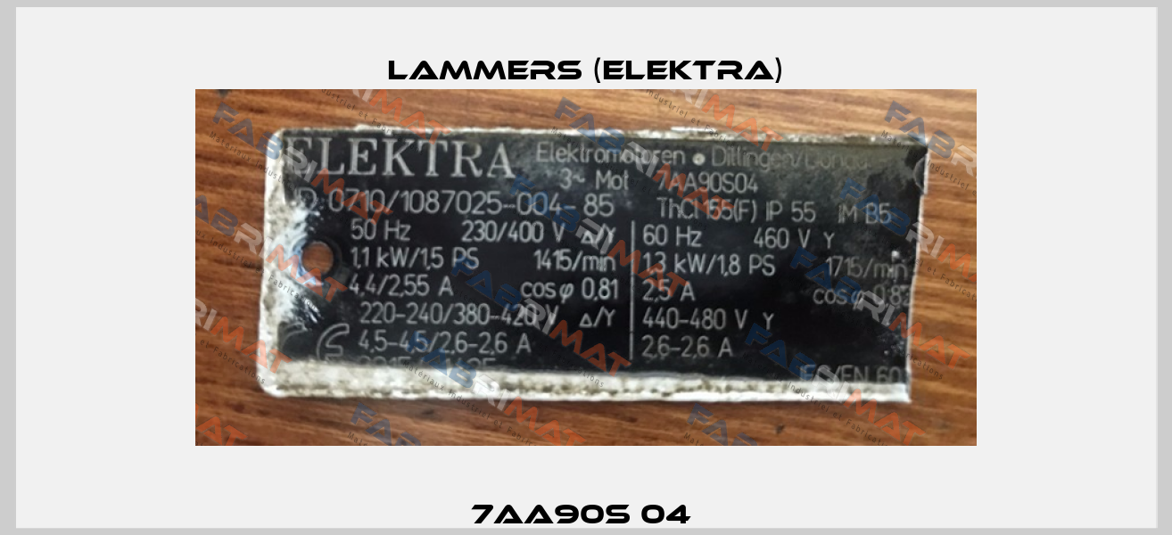 7AA90S 04  Lammers (Elektra)