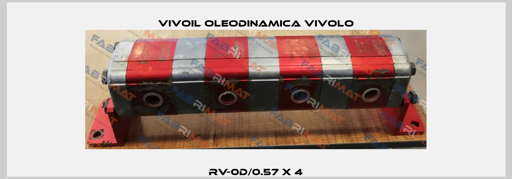 RV-0D/0.57 x 4 Vivoil Oleodinamica Vivolo