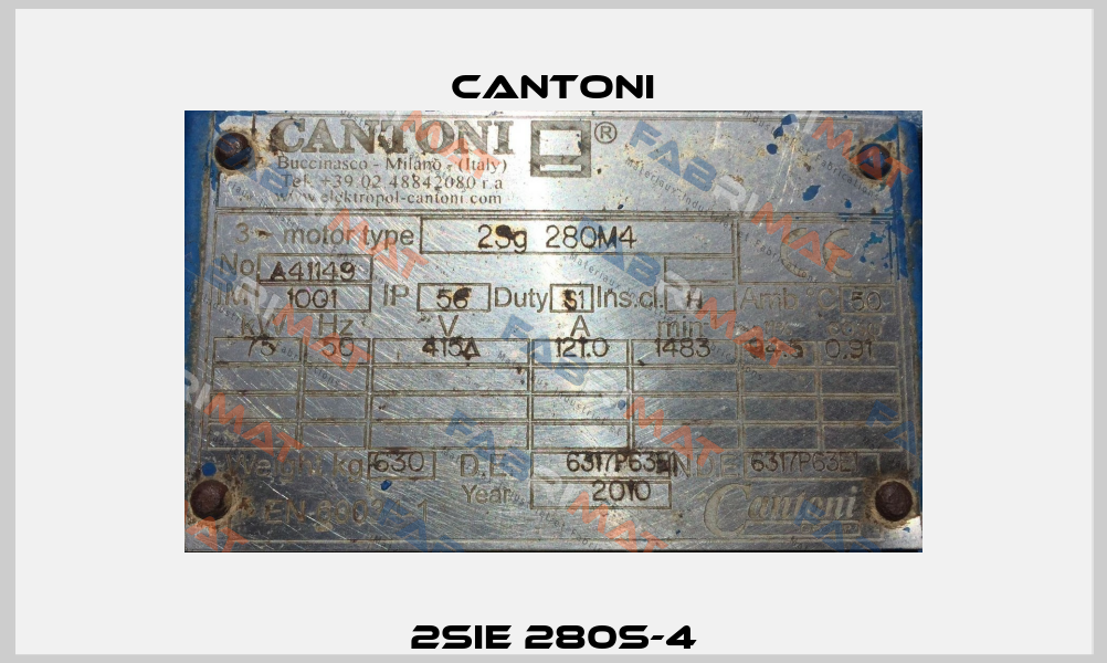 2SIE 280S-4 Cantoni