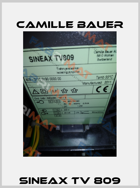 Sineax TV 809 Camille Bauer