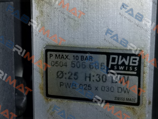 0504506685 obsolete, no replacement  PWB Swiss