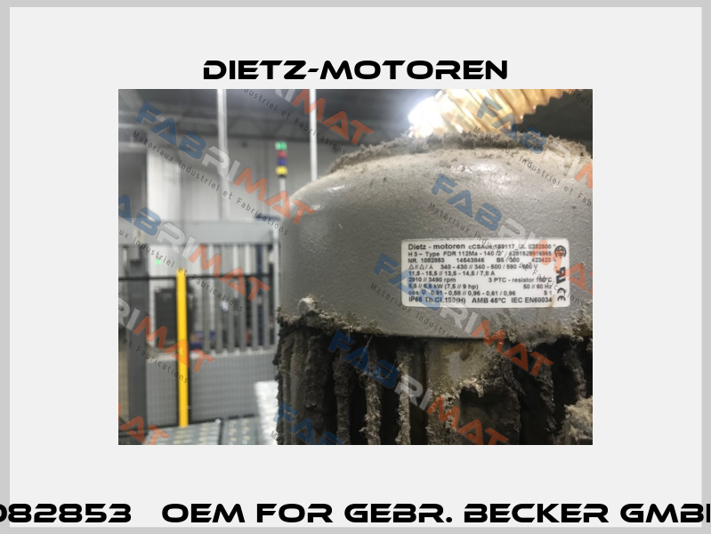 1082853   OEM for Gebr. Becker GmbH  Dietz-Motoren