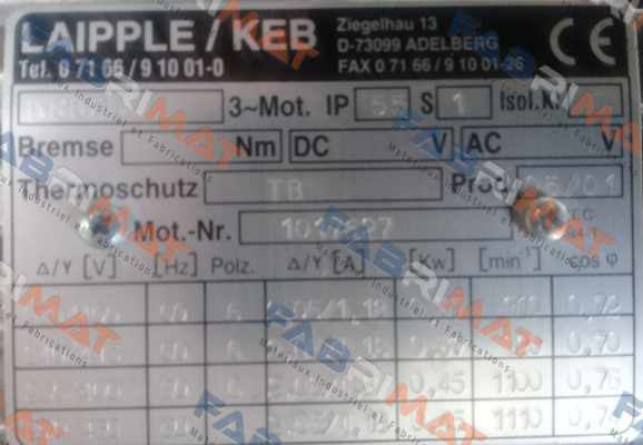 M80AC  LAIPPLE KEB