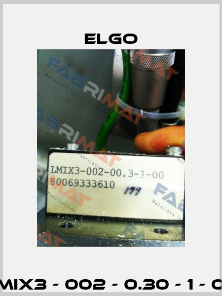 LMIX3 - 002 - 0.30 - 1 - 00 Elgo