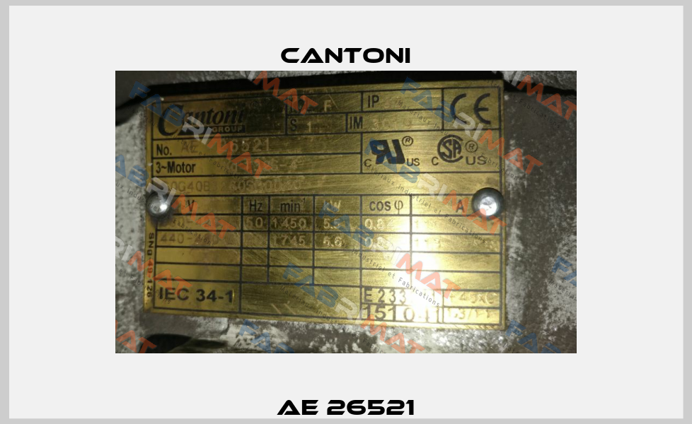 AE 26521 Cantoni