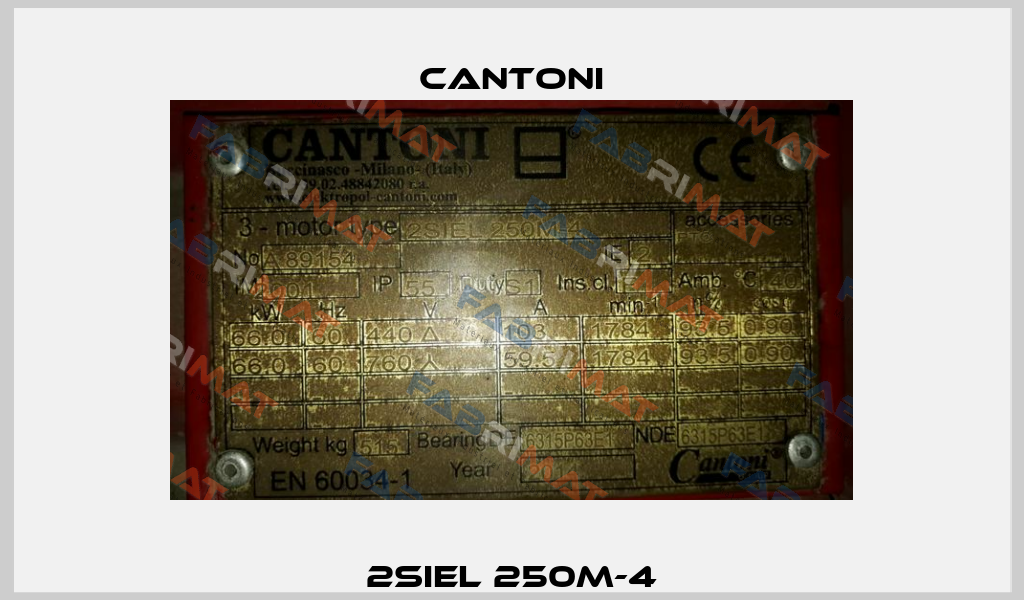 2SIEL 250M-4 Cantoni