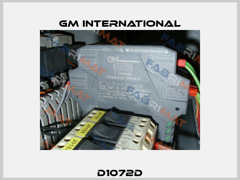 D1072D GM International