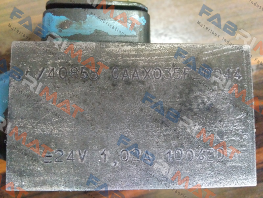 6/40855 GAAX035F 20D44 old description,4704 8559-00 new description Hawe