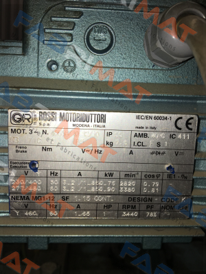 HB 71C 2 230.400-50 B5 Rossi