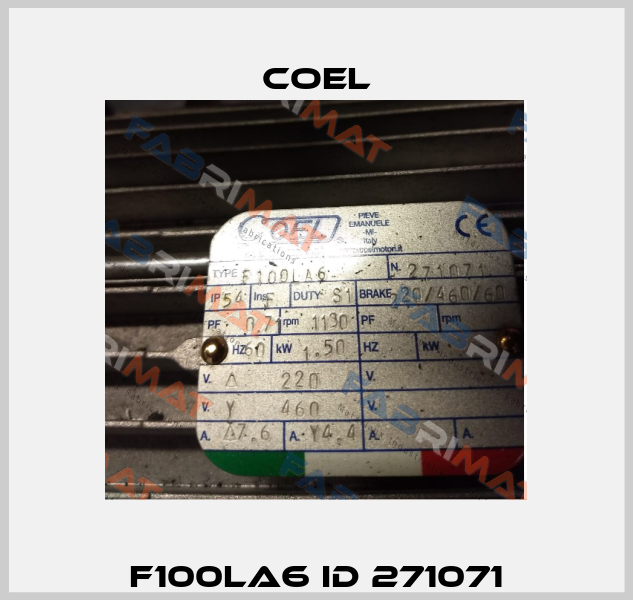 F100LA6 ID 271071 Coel