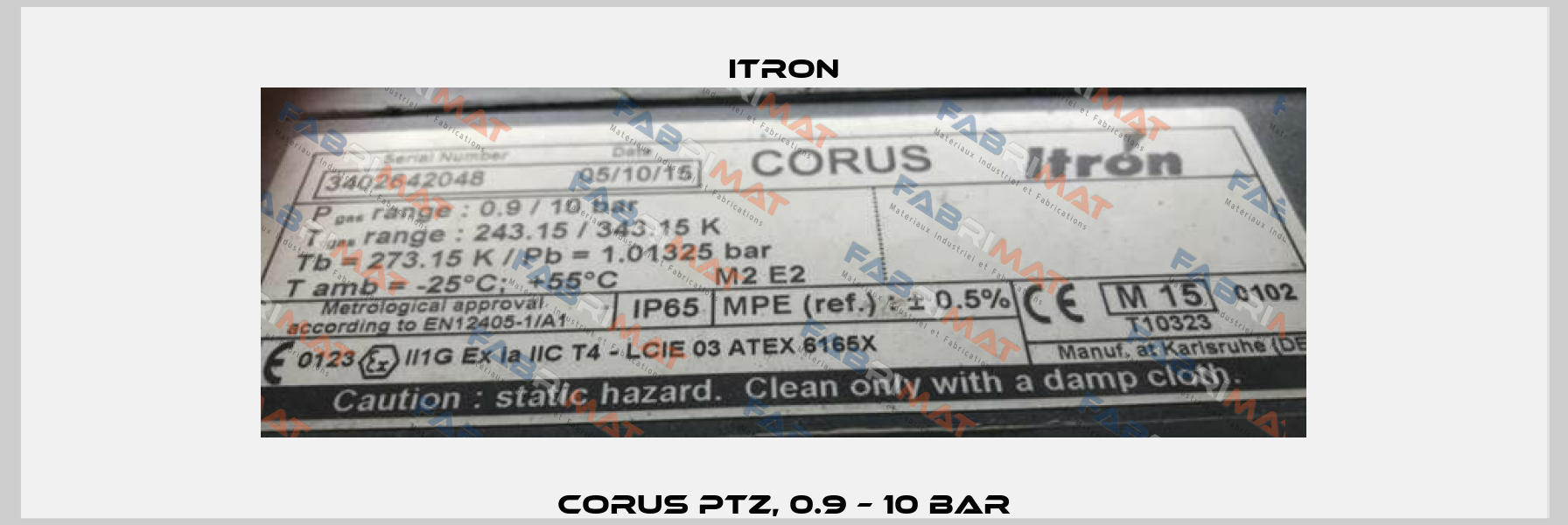 CORUS PTZ, 0.9 – 10 bar Itron