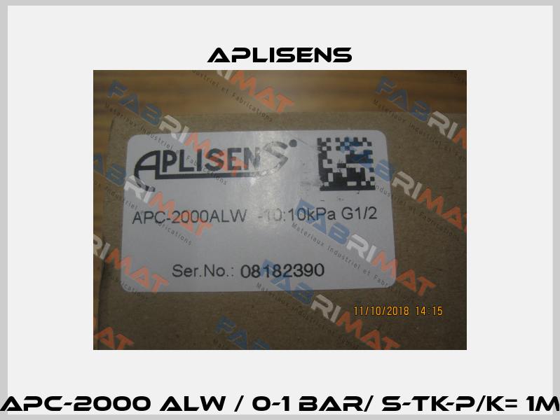 APC-2000 ALW / 0-1 BAR/ S-TK-P/K= 1m Aplisens