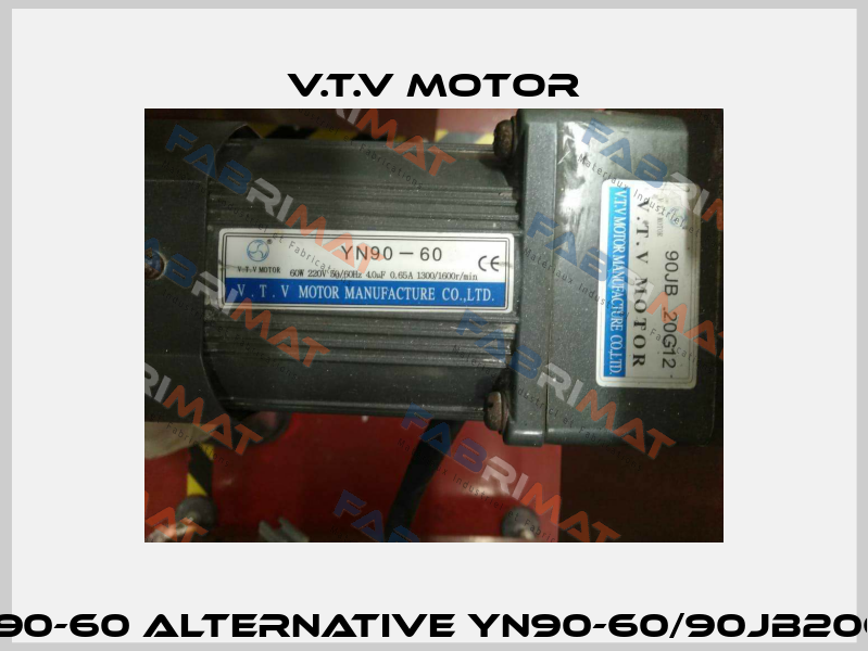 YN90-60 alternative YN90-60/90JB20G12 V.t.v Motor