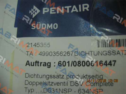 2145355 , type D631NSP - 634NSP Südmo