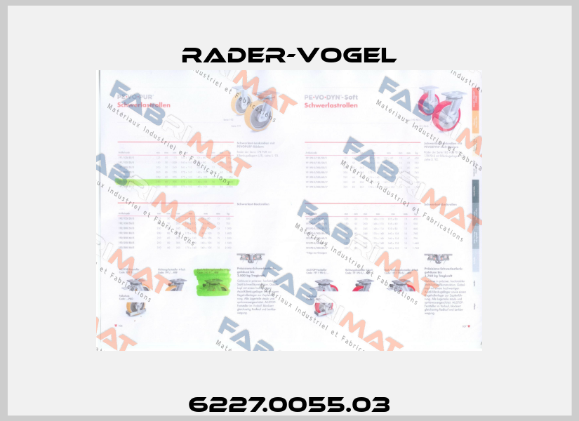 6227.0055.03 Rader-Vogel