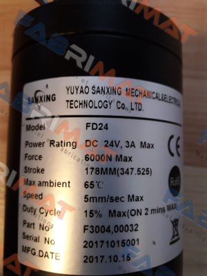 FD24 motor Sanxing