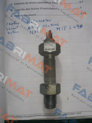 674 004 1006 Motometer