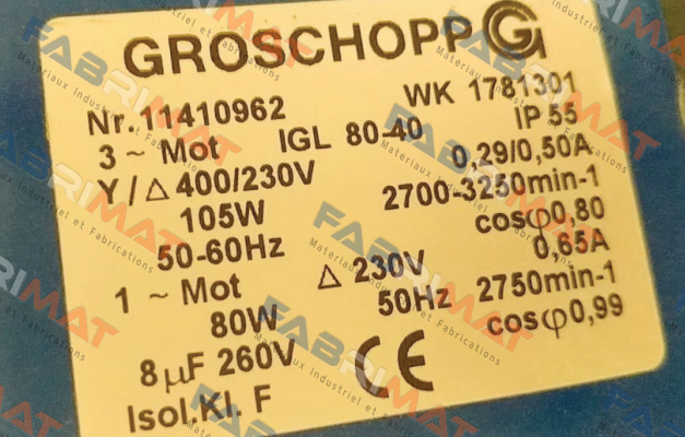 IGKU 80-40 Groschopp