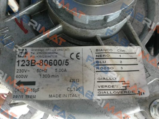 123B-80800/5 Euro Motors Italia