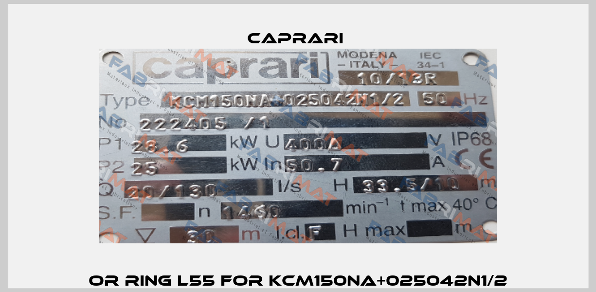 OR ring L55 for KCM150NA+025042N1/2 CAPRARI 