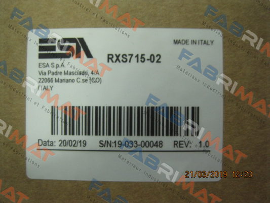 RXS715-02 Esa