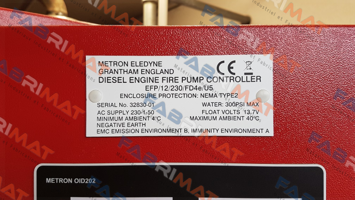 EFP/12/230/FD4e/U5 Metron Eledyne Ltd