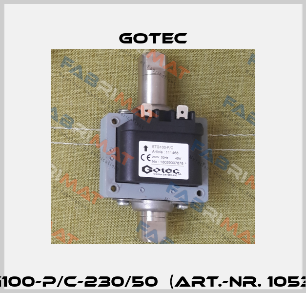 ETG100-P/C-230/50  (Art.-Nr. 105357) Gotec